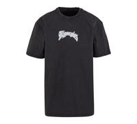 MJ Gonzales T-Shirt 'Faded Faith' noir / blanc, Taille S