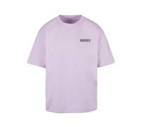 MJ Gonzales T-Shirt 'Fearless Flight' gris / lavande / noir, Taille S