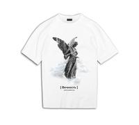 MJ Gonzales T-Shirt gris / noir / blanc, Taille XXL