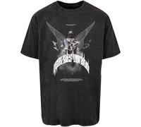 MJ Gonzales T-shirt Higher Than Heaven V.1 Acid Washed Heavy Oversize Tee Noir S