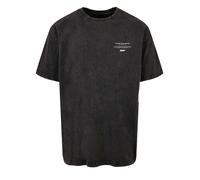 MJ Gonzales T-Shirt 'Higher Than Heaven V.2' bleu / gris foncé / noir / blanc, Taille 5XL