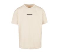 MJ Gonzales T-Shirt 'In tha Hood V.2' beige / noir, Taille L