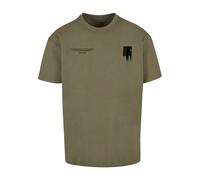 MJ Gonzales T-Shirt indigo / kaki / noir, Taille S