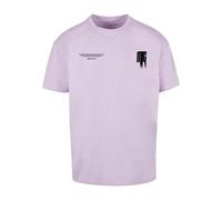 MJ Gonzales T-Shirt lilas / lavande / noir / blanc, Taille M