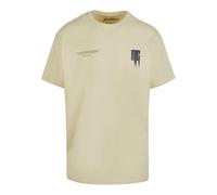 MJ Gonzales T-Shirt 'Metamorphose V.2' jaune / jaune clair / violet / noir, Taille XS