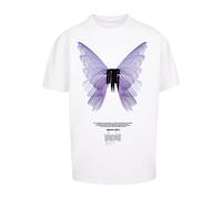 MJ Gonzales T-Shirt 'Metamorphose V.6' violet clair / noir / blanc, Taille 5XL