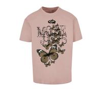 MJ Gonzales T-Shirt 'METAMORPHOSE V.8' beige / mélange de couleurs, Taille S