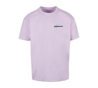 MJ Gonzales T-shirt 'Wave V.1' bleu / lavande / noir, Taille L