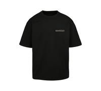 MJ Gonzales T-Shirt 'Western Bones' greige / noir, Taille XS