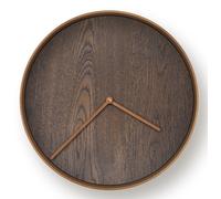 MJ01 Horloge murale Petite Janua Cuivre - Chêne fumé huilé blanc - JANUA MJ01 KUP RAUCH WEIS GEOE