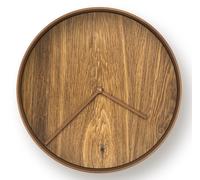 MJ01 Horloge murale Petite Janua cuivre - chêne huilé naturel - JANUA MJ01 KUP EICH NAT GEOELT