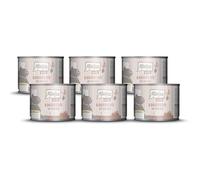 MjAMjAM - nourriture humide premium pour chats - dinde blanchie avec moules en sauce, pack de 6 (6 x 185 g), sans céréales avec supplément de viande