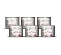 MjAMjAM - Aliment pour chat - Duo de bœuf et de lapin savoureux avec des carottes, 200 g x 6