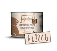 MjAMjAM Conserves pour chat au cheval - 6 x 200 g
