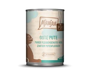 MjAMjAM - Aliment pour chat - Festin de viande pure - Pur bonheur à la dinde 400 g