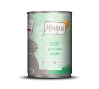 MjAMjAM - nourriture humide Premium pour Chats - Insectes au Poulet Juteux, Lot de 6 (6 x 400 g), Sans Céréales avec Protéines d'Insectes