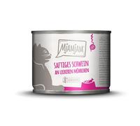 MjAMjAM Nourriture pour chat au porc juteux et carottes - 200 g