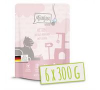 MjAMjAM - Aliment pour chat - Quetschie - Chaton - Poulet et saumon sauvage - 300 g x 6