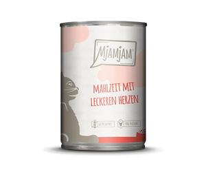 MjAMjAM Alimentation Humide Un Repas à Base de Morceaux de Cœur Savoureux sans Céréales pour Chat - 6x400g