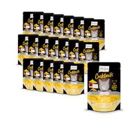 MjAMjAM - Boisson délicieuse pour Les Chats - Cocktails - Viande de Poulet effilochée, Paquet de 20 (20x40), sans céréales