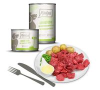 MjAMjAM - Bœuf Savoureux avec Pommes de Terre Bouillies et Petits Pois Tendres 200 g x 6