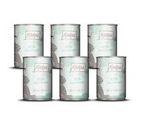 MjAMjAM Chaton Conserves pour chat à la dinde et huile de saumon - 6 x 400 g