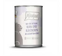 MjAMjAM Conserve pour chat Duo poulet et lapin avec courge vapeur - 400 g x 6