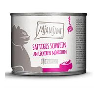 MjAMjAM Conserve pour chat - Porc et carottes - 200 g x 6