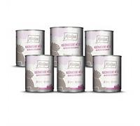 MjAMjAM Conserves pour chat à la viande de gibier et airelles - de 6 x 800 g