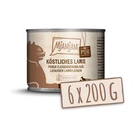 MjAMjAM Conserves pour chat à l'agneau - 6 x 200 g