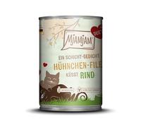 MjAMjAM Duet Aliment pour chat au filet de poulet et bœuf - 390 g