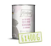 MjAMjAM - DUO de Canard Tendre et Poulet Succulent avec Carottes 400 g x6