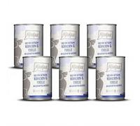 MjAMjAM - Duo de Poulet Succulent et Truite sur Courgette Vapeur 400 g x6