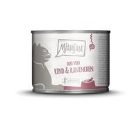 MjAMjAM DUO Nourriture pour chat au bœuf, lapin et carottes - 200 g