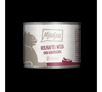 Mjamjam gibier savoureux & lapin aux myrtilles fruitées 200gx6