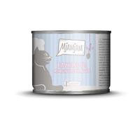 MjAMjAM - Nourriture Humide de qualité supérieure pour Chats - Dinde blanchie, avec Beaucoup de Saumon en Sauce, 1 Paquet (1 x 185 g), sans céréales avec Beaucoup de Viande