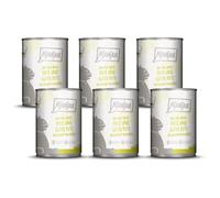 MjAMjAM - Nourriture Humide Premium pour Chat - Duo de Tendre Canard & Bonne Dinde au potiron Vapeur, Paquet de 6 (6 x 400 g), sans céréales avec supplément de Viande