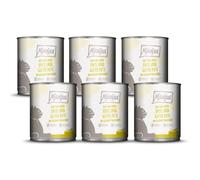 MjAMjAM - Nourriture Humide Premium pour Chat - Duo de Tendre Canard & Bonne Dinde au potiron Vapeur, Paquet de 6 (6 x 800 g), sans céréales avec supplément de Viande