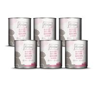 MjAMjAM - Nourriture Humide Premium pour Chat - Duo de Tendre Canard & Poulet juteux sur Carottes, Paquet de 6 (6 x 800 g), sans céréales avec supplément de Viande