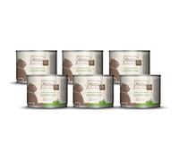 MjAMjAM - Nourriture Humide Premium pour Chats - délicieux Pur bœuf, Pack de 6 (6 x 200 g), sans céréales avec Un supplément de Viande