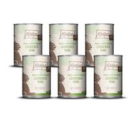 MjAMjAM - Nourriture Humide Premium pour Chats - délicieux Pur bœuf, Pack de 6 (6 x 400 g), sans céréales avec Un supplément de Viande