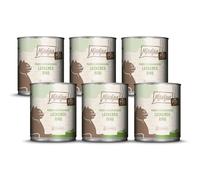 MjAMjAM - Nourriture Humide Premium pour Chats - délicieux Pur bœuf, Pack de 6 (6 x 800 g), sans céréales avec Un supplément de Viande