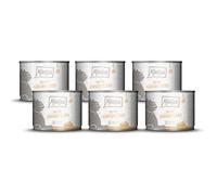 MjAMjAM - Nourriture Humide Premium pour Chats - Duo de Poulet & de Veau Tendre au potiron cuit à la Vapeur, Pack de 6 (6 x 200g), sans céréales avec Un supplément de Viande