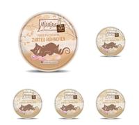 MjAMjAM - Nourriture Humide Premium pour Chats - Filet de Poulet Tendre 80g, 5 Paquet (1 x 80 g), Nature avec Extra Viande