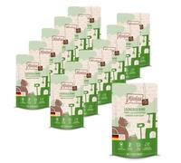 MjAMjAM - Nourriture Humide Premium pour Chats - Gourde - Pur Plaisir de Viande - délicieux bœuf Pur Pack de 12 (12 x 125 g) - sans céréales avec Encore Plus de Viande