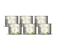 MjAMjAM - Nourriture Humide Premium pour Chats - naturellement délicieux - Bio Bœuf, Paquet de 6 (6 x 200g), sans céréales avec Extra Viande