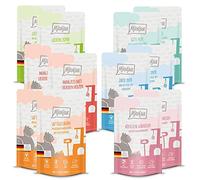 MjAMjAM - nourriture humide premium pour chats - pack d'essai, pack de 12 (12 x 125 g), sans céréales avec supplément de viande