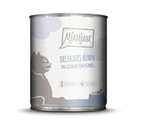 MjAMjAM - Nourriture Humide Premium pour Chats - Poulet délicat accompagné de courge à la Vapeur, 1 Paquet (1 x 800g), sans céréales avec Un supplément de Viande