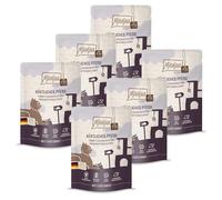 MjAMjAM - nourriture humide premium pour chats - pur plaisir de la viande - délicieux pur cheval, pack de 6 (6 x 200 g), sans céréales avec supplément de viande