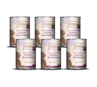 MjAMjAM - Nourriture humide premium pour chats - Pur plaisir de la viande - délicieux sanglier pur, paquet de 6 (6x400g), sans céréales